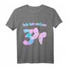 Kinder Geburtstags T-Shirt für 3 Jahre Mädchen - Schmetterling Motiv, Liebevoll gestaltet für kleine Prinzessinnen und Fans