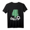 Kinder 4. Geburtstag Fußball T-Shirt für Jungen und Mädchen - Perfektes Geschenk für kleine Fußballer zum Geburtstag, Schule & Kindergarten
