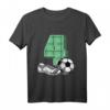 Kinder 4. Geburtstag Fußball T-Shirt für Jungen und Mädchen - Perfektes Geschenk für kleine Fußballer zum Geburtstag, Schule & Kindergarten