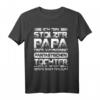 Lustiges Papa & Tochter T-Shirt - Stolzer Papa Geschenk für Weihnachten, Geburtstag & Vatertag