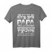 Lustiges Papa & Tochter T-Shirt - Stolzer Papa Geschenk für Weihnachten, Geburtstag & Vatertag