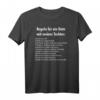 Regeln für ein Date mit meiner Tochter T-Shirt - Lustiges Vatertag Geschenk für Väter, frischgebackene Papas & Familien