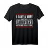 Ich habe eine Frau und zwei Töchter Vatertag Lustiges Papa T-Shirt - Das perfekte Geschenk für den besten Papa mit Familie