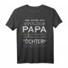 Lustiges Papa T-Shirt mit Spruch für stolze Väter von 3 Töchtern - Perfektes Geschenkidee für Vatertag, Geburtstag, Weihnachten & Ostern