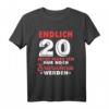 Lustiges 20. Geburtstag T-Shirt - Endlich 20 Geburtstag Geschenk für Männer & Frauen mit Spruchmotiv