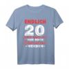 Lustiges 20. Geburtstag T-Shirt - Endlich 20 Geburtstag Geschenk für Männer & Frauen mit Spruchmotiv