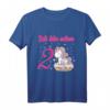 Ich bin schon zwei - Einhorn Mädchen T-Shirt zum 2. Geburtstag, liebevolles Geburtstagsoutfit für kleine Prinzessinnen