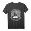 Angler T-Shirt für Papa und Tochter - Wie der Vater so die Tochter Fischen, Geschenkidee zum Geburtstag & Vatertag