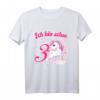 Kinder Ich bin schon drei 3. Geburtstag Einhorn Mädchen T-Shirt – Süßes Geburtstagsoutfit für kleine Prinzessinnen zum 3. Geburtstag