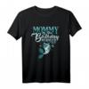 Mama der Geburtstags-Meerjungfrau-Tochter T-Shirt – Fantasievolles Geschenk für Kindergeburtstage mit Meerjungfrau, Prinzessin oder Einhorn Design