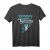 Mama der Geburtstags-Meerjungfrau-Tochter T-Shirt – Fantasievolles Geschenk für Kindergeburtstage mit Meerjungfrau, Prinzessin oder Einhorn Design