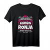 Lustiges Königin T-Shirt mit Namen Ronja – Personalisiertes Geschenk für Frauen, Mutter, Schwester, Tochter, Oma & mehr, perfekt für Geburtstag, Weihnachten & Festivals