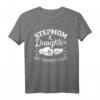 Stiefmutter und Tochter beste Freunde fürs Leben T-Shirt – Perfektes Muttertagsgeschenk für Bonus Mama & Tochter