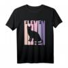 11. Geburtstag Geschenk Katze Kätzchen Fan - Retro Katzen T-Shirt für Mädchen zum 11. Geburtstag, perfektes Geschenk für Katzenliebhaberinnen