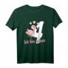 Kinder 4. Geburtstag Mädchen Flamingo T-Shirt - Lustiges Geburtstagsoutfit für die Feier, Kindergarten und Schule