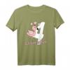 Kinder 4. Geburtstag Mädchen Flamingo T-Shirt - Lustiges Geburtstagsoutfit für die Feier, Kindergarten und Schule
