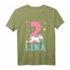 Kinder Mädchen Einhorn T-Shirt zum 2. Geburtstag - Liebevoller Geburtstagsgruß für kleine Prinzessinnen und Einhorn-Fans