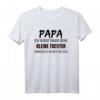 Lustiges Papa Tochter T-Shirt mit Spruch – Finanzielle Belastung, originelles Geschenk für Papa und Tochter