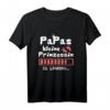 Schwangerschaft kleines Tochter Papas kleine Prinzessin T-Shirt – Süßes Geschenk für kleine Prinzessinnen und werdende Eltern