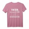 Vatertag Geschenkidee Herrentag Männertag Himmelfahrt Papa T-Shirt – Witziges Partnerlook für Männer, Vati & Dad