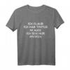 Ich Glaub Ich Hab Tinitus Frecher Ironischer Spruch T-Shirt - Perfektes Geschenk für Humorvolle Freunde, Kollegen & Familie