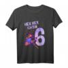 Kinder Hex Hex Ich Bin 6 Geburtstagsshirt - Lustiges Geschenk für Mädchen, Hexen Fans, Geburtstagsparty Outfit und Geburtstagsgeschenk für 6-Jährige