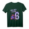 Kinder Hex Hex Ich Bin 6 Geburtstagsshirt - Lustiges Geschenk für Mädchen, Hexen Fans, Geburtstagsparty Outfit und Geburtstagsgeschenk für 6-Jährige
