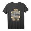 Papa egal was im Leben auf dich zukommt – Lustiges T-Shirt von Tochter zum Vatertag & Geburtstag für den besten Papa