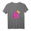 Kinder T-Shirt zum 6. Geburtstag für Mädchen - Pinke Krone mit Zahl 6, Prinzessinnen-Design, ideales Geschenk für Tochter, Schwester, Nichte