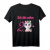 Kinder Ich bin schon zwei 2. Geburtstag Einhorn Mädchen T-Shirt – Süßes Geburtstagsoutfit für kleine Prinzessinnen zum 2. Jahrestag