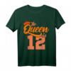 The Queen is 12 Year Old Shirt – Personalisiertes Geburtstagsgeschenk für Tochter, Nichte & Teenager zum 12. Geburtstag
