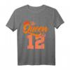 The Queen is 12 Year Old Shirt – Personalisiertes Geburtstagsgeschenk für Tochter, Nichte & Teenager zum 12. Geburtstag