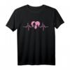 Vater und Tochter Herzschlag EKG T-Shirt - Partnerlook Geschenk für Papa und Tochter zum Vatertag & Geburtstag