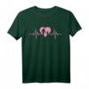 Vater und Tochter Herzschlag EKG T-Shirt - Partnerlook Geschenk für Papa und Tochter zum Vatertag & Geburtstag