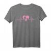 Vater und Tochter Herzschlag EKG T-Shirt - Partnerlook Geschenk für Papa und Tochter zum Vatertag & Geburtstag