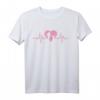 Vater und Tochter Herzschlag EKG T-Shirt - Partnerlook Geschenk für Papa und Tochter zum Vatertag & Geburtstag