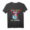 Kinder Kindergarten 2021 Ich Komme! Delfin Meerjungfrau T-Shirt – Lustiges Geschenk zum ersten Kindergartentag & Geburtstag für Jungen & Mädchen