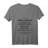 Damen Bonus-Tochter T-Shirt – Emotionales Geschenk für Stiefmütter, Stiefväter & Stieftöchter zu Weihnachten & Geburtstag