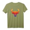 Buntes HapDog T-Shirt - Farbenfrohes Design für Feiern, Festivals, Halloween, Fasching & als tolles Geschenk für Frauen, Männer, Kinder