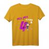 Kinder HEX-HEX Ich bin 4 - Mädchen Geburtstagsshirt mit Hexenmotiv, Besen & Sternen – Perfektes Geschenk für den vierten Geburtstag & Kinderparty