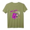 Kinder HEX-HEX Ich bin 4 - Mädchen Geburtstagsshirt mit Hexenmotiv, Besen & Sternen – Perfektes Geschenk für den vierten Geburtstag & Kinderparty