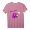 Kinder HEX-HEX Ich bin 4 - Mädchen Geburtstagsshirt mit Hexenmotiv, Besen & Sternen – Perfektes Geschenk für den vierten Geburtstag & Kinderparty