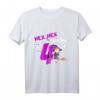Kinder HEX-HEX Ich bin 4 - Mädchen Geburtstagsshirt mit Hexenmotiv, Besen & Sternen – Perfektes Geschenk für den vierten Geburtstag & Kinderparty