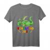 Kinder Schulkind 2021 - Einschulung Drache Schule Schulanfang T-Shirt – Lustiges Geschenk für Jungen zum Schulstart mit feuerspeiendem Drachen