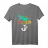 Kinder Dinosaurier 3. Geburtstag T-Shirt - Ich bin 3 Jahre Party Dino Kind Shirt für Geburtstagsfeiern