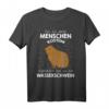 Mein Menschen Kostüm: Bin ich ein Wasserschwein? Halloween T-Shirt – Lustiges Tiermotiv, Geschenk für Familie & Tierliebhaber