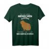 Mein Menschen Kostüm: Bin ich ein Wasserschwein? Halloween T-Shirt – Lustiges Tiermotiv, Geschenk für Familie & Tierliebhaber