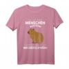 Mein Menschen Kostüm: Bin ich ein Wasserschwein? Halloween T-Shirt – Lustiges Tiermotiv, Geschenk für Familie & Tierliebhaber