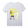 Kinder 7. Geburtstag Fußball Jungen - Cooles Fußball T-Shirt mit Dab Pose, Zahl 7 und Fußball Motiv für Geburtstag & Geburtstagsfeier