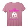 Kinder Bauherrin T-Shirt - Lustiges Hausbau Geschenk für Mädchen zur Grundsteinlegung, Richtfest & Einweihungsfeier